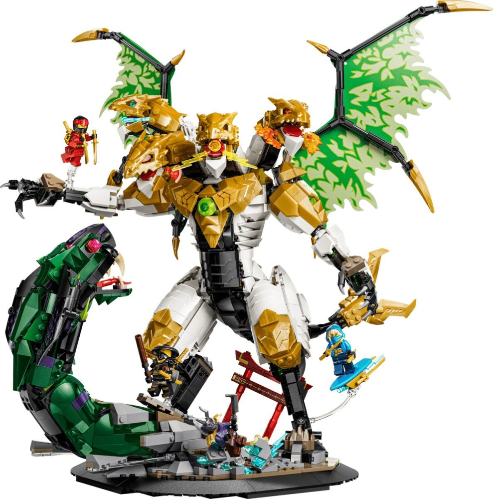 Lego ninjago impresionanta batalie a dragonului 71872 varsta 12 ani -+15 ani [3]