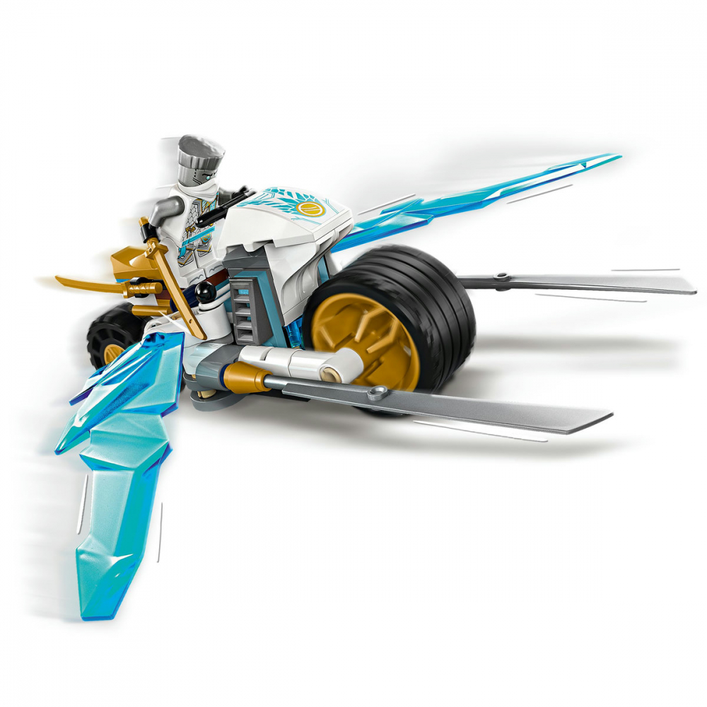 LEGO Ninjago: Motocicleta de gheata a lui Zane 71816, 7 ani+, 84 piese, varsta de la 7 ani la 10 ani [8]