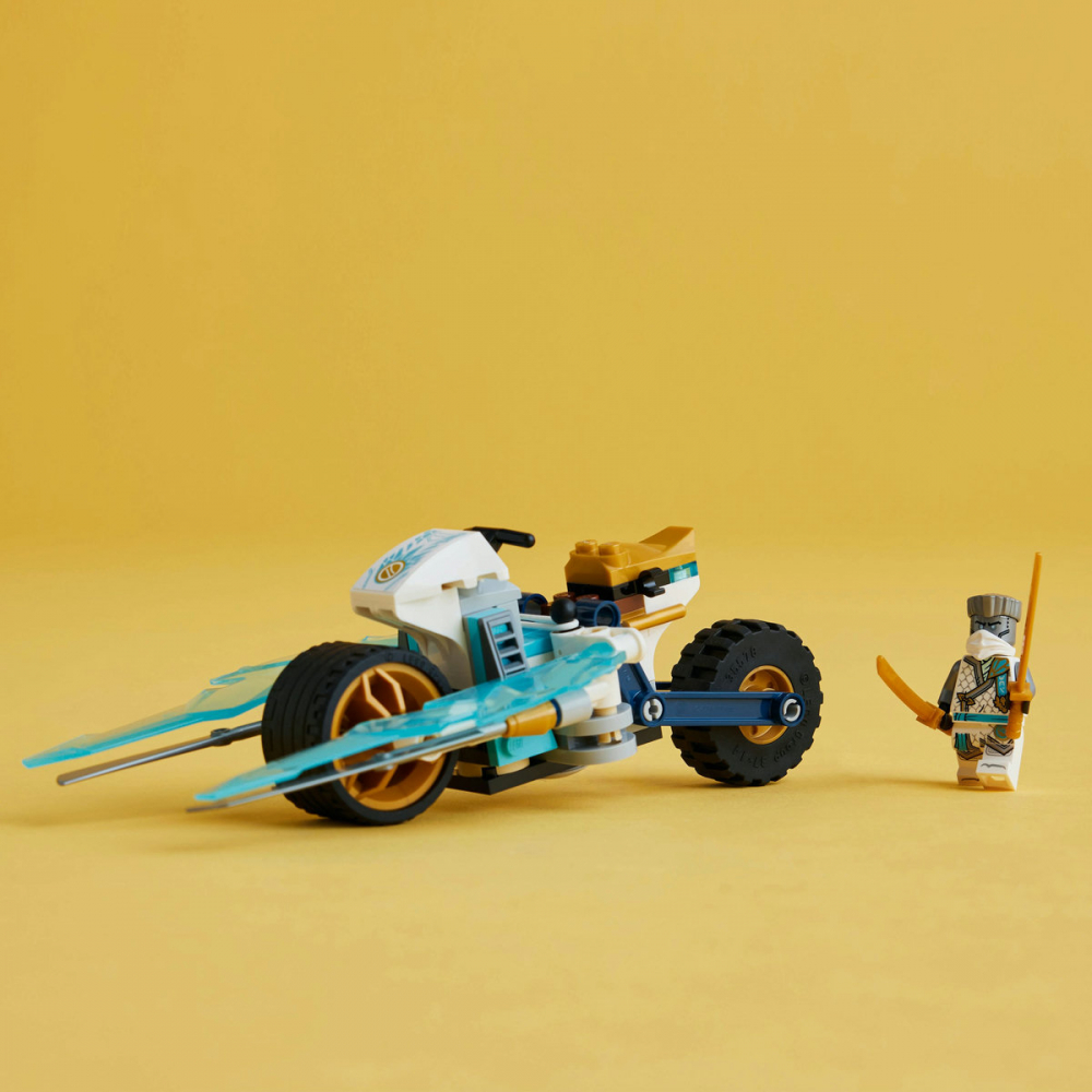 LEGO Ninjago: Motocicleta de gheata a lui Zane 71816, 7 ani+, 84 piese, varsta de la 7 ani la 10 ani [6]