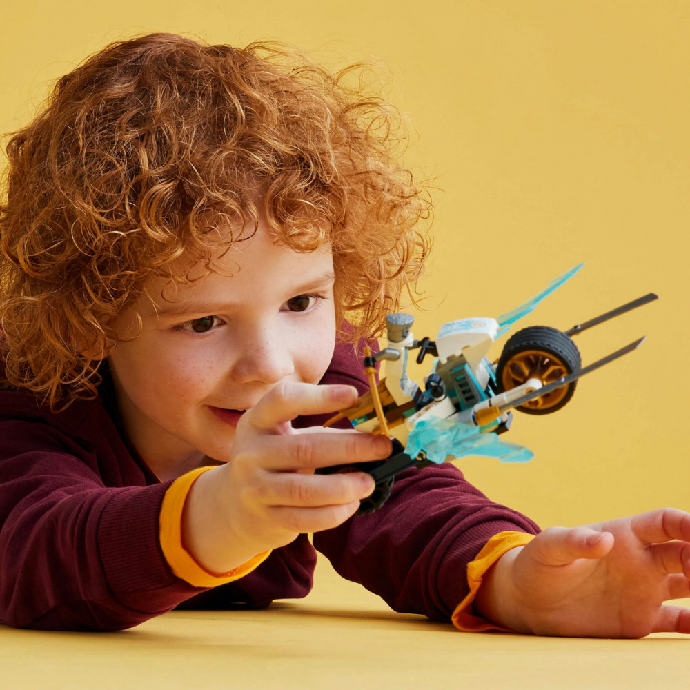 LEGO Ninjago: Motocicleta de gheata a lui Zane 71816, 7 ani+, 84 piese, varsta de la 7 ani la 10 ani [5]