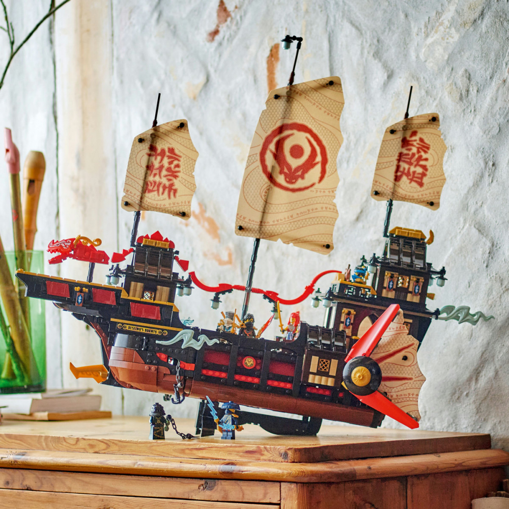  LEGO Ninjago Nava Bounty a Templului pentru copii cu varsta de 14 + ani [6]