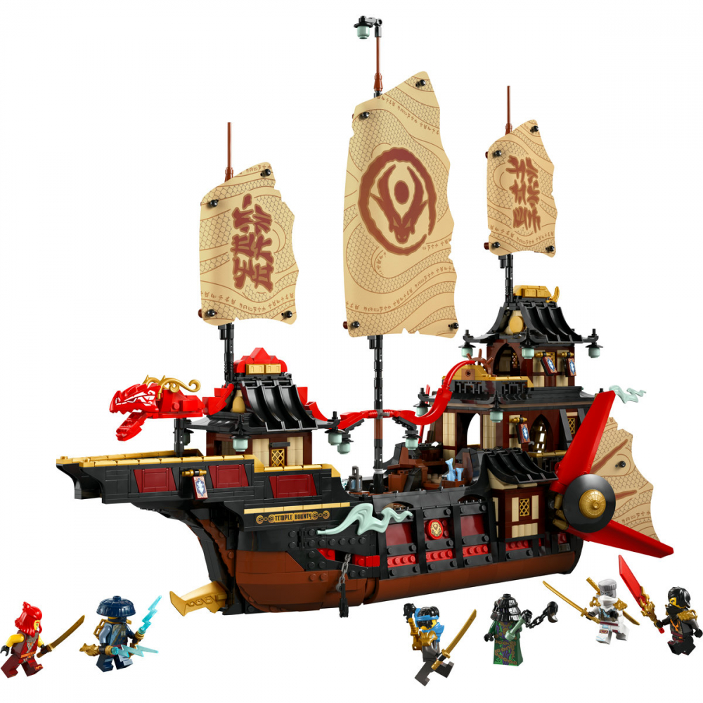  LEGO Ninjago Nava Bounty a Templului pentru copii cu varsta de 14 + ani [9]