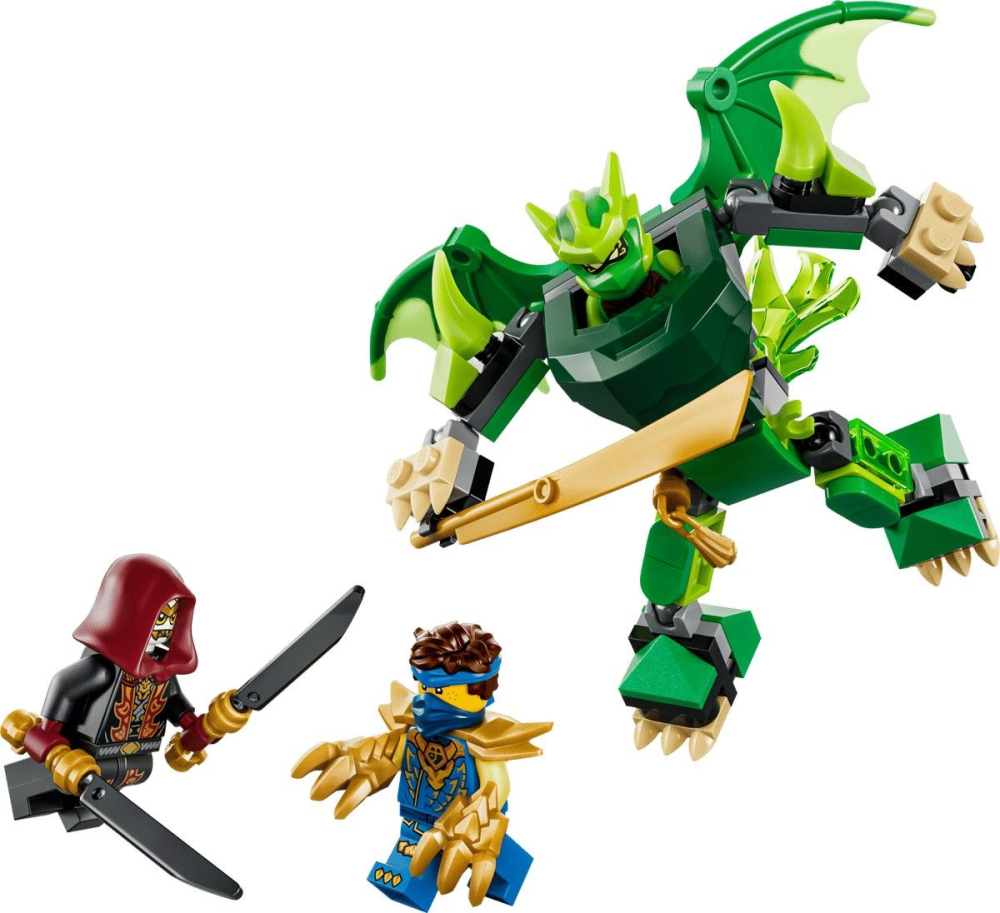 Lego ninjago pachet de lupta cu robotul dragon al lui lloyd 71862 varsta 6 ani -+15 ani [3]