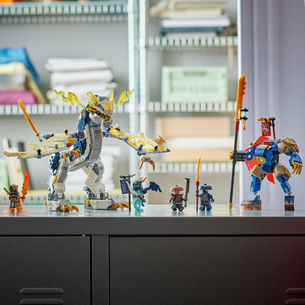  LEGO Ninjago Robotul calareţ de dragon al lui Rogue pentru copii cu varsta de 8 + ani [5]