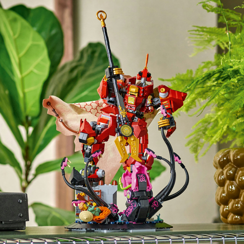  LEGO Ninjago Robotul cavaler al focului pentru copii cu varsta de 14 + ani [6]