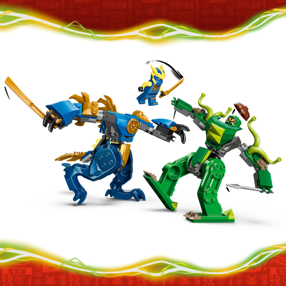  LEGO Ninjago  Robotul dragon al lui Jay în luptă varsta  4 + ani [6]