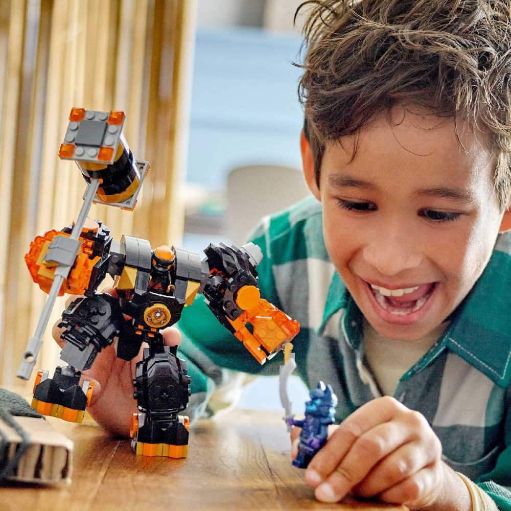 Lego ninjago robotul stihie de pamant al lui cole 71806, varsta de la 7 ani la 10 ani [3]