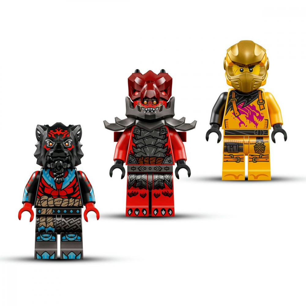 Lego ninjago superavionul cu reactie al lui ras si arin 71833, varsta de la 8 ani la 10 ani [4]