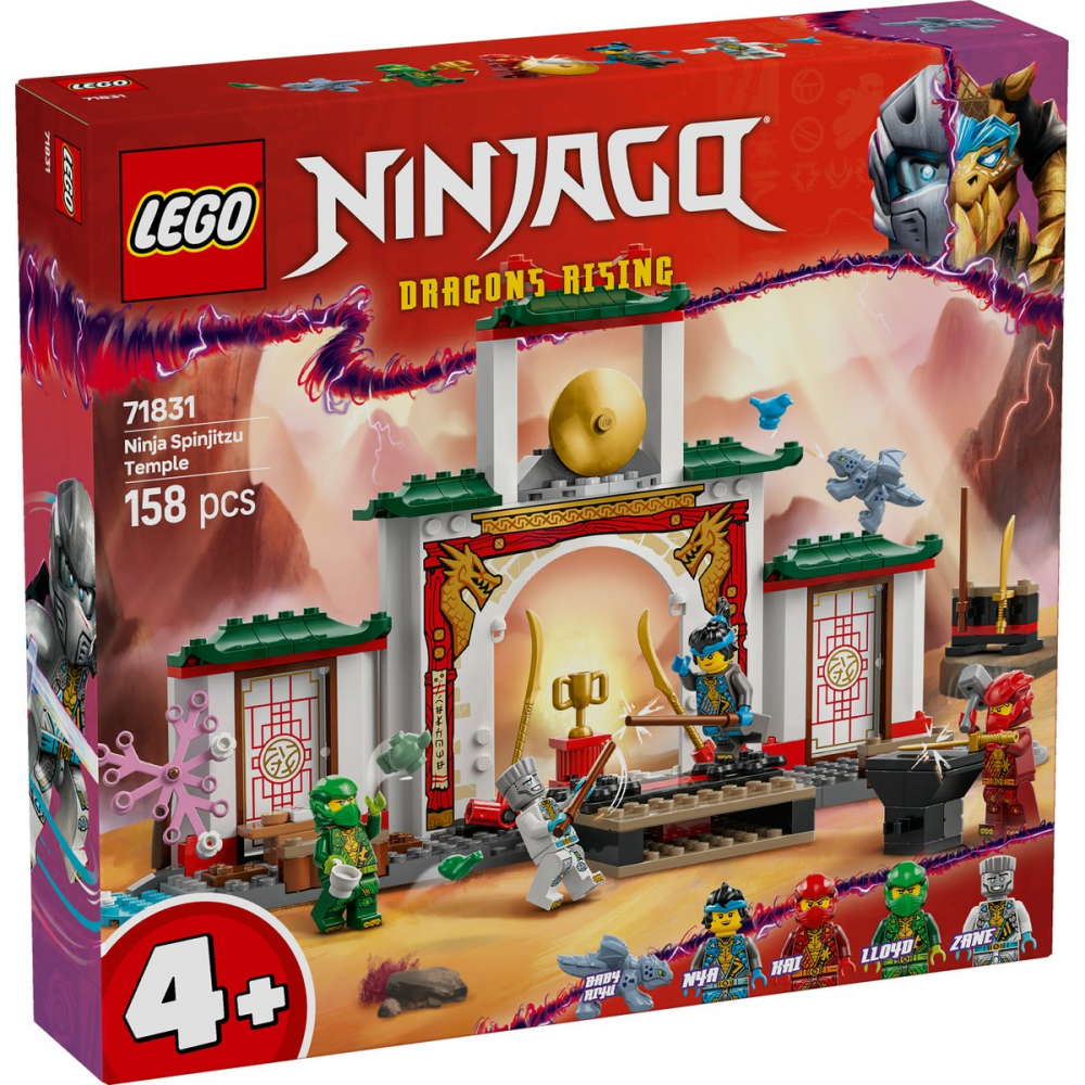 Lego ninjago templul spinjitzu al luptatorilor ninja 71831, varsta de la 4 ani la 6 ani [1]