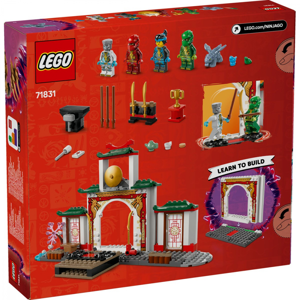 Lego ninjago templul spinjitzu al luptatorilor ninja 71831, varsta de la 4 ani la 6 ani [7]