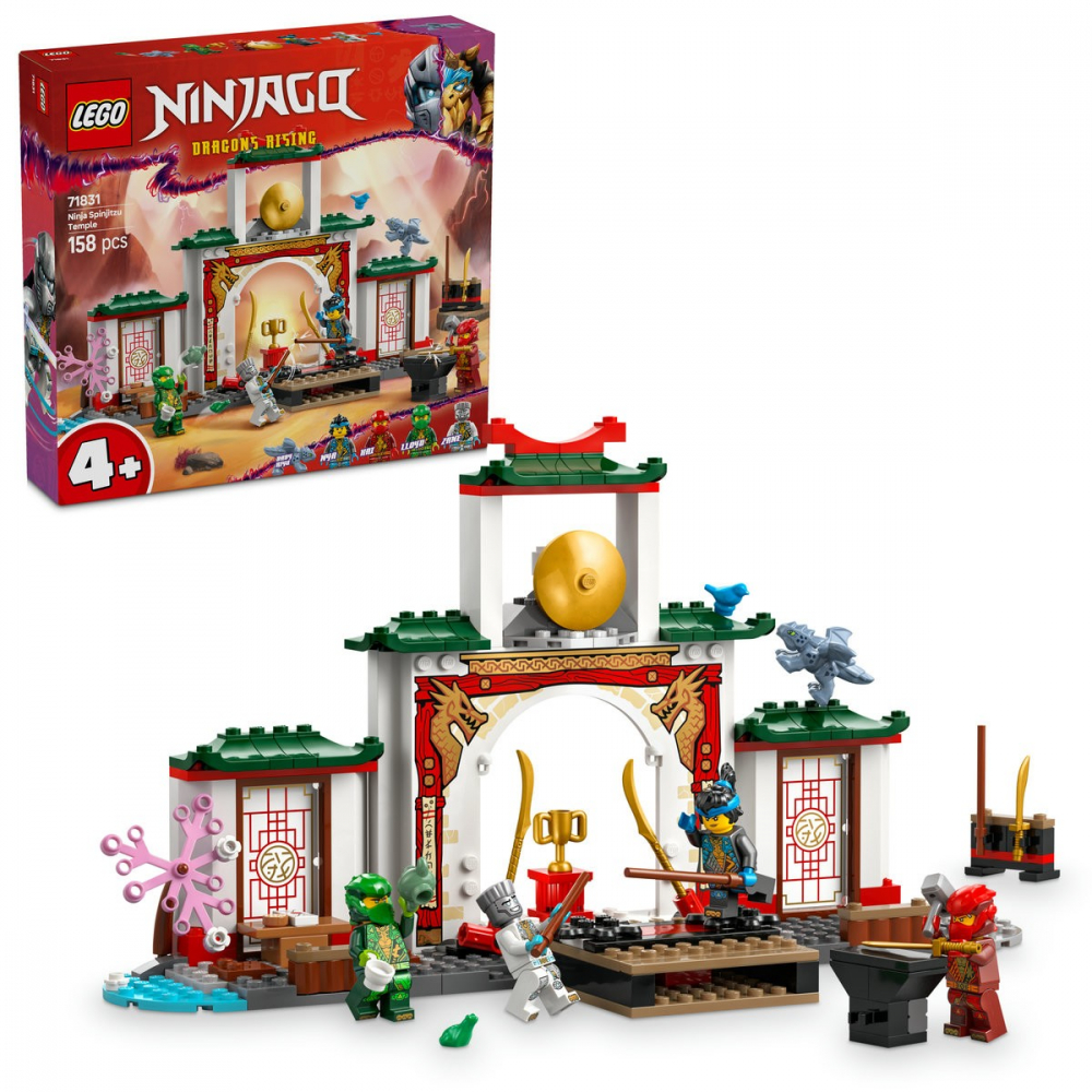 Lego ninjago templul spinjitzu al luptatorilor ninja 71831, varsta de la 4 ani la 6 ani [8]