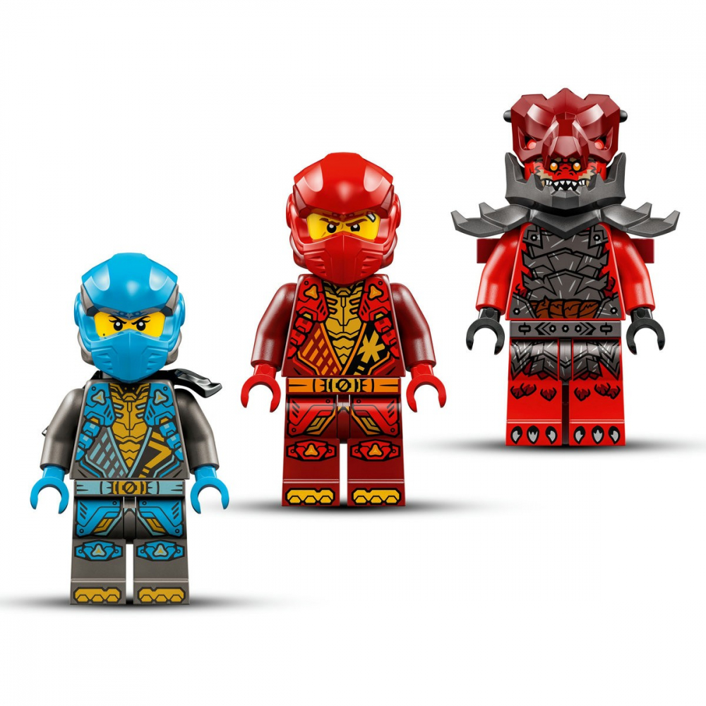 Lego ninjago vehiculul-robot zburator al lui kai 71830, varsta de la 7 ani la 9 ani [7]