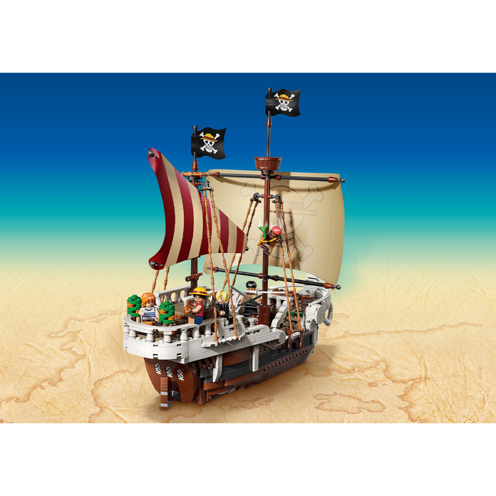  LEGO One Piece  Corabia de pirati Fâsneata Merry copii cu varsta 10 + ani [8]