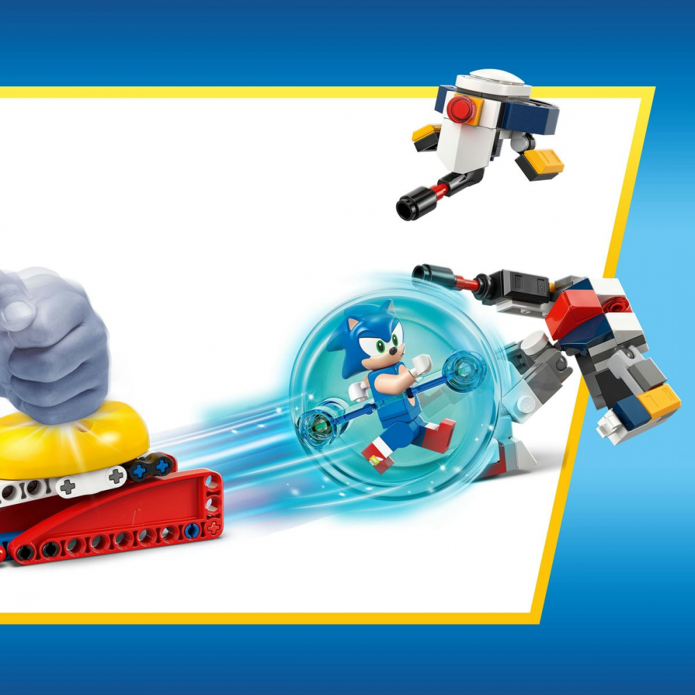 Lego sonic infruntare la focul de tabara al lui sonic 77001, varsta de la 7 ani la 9 ani [6]