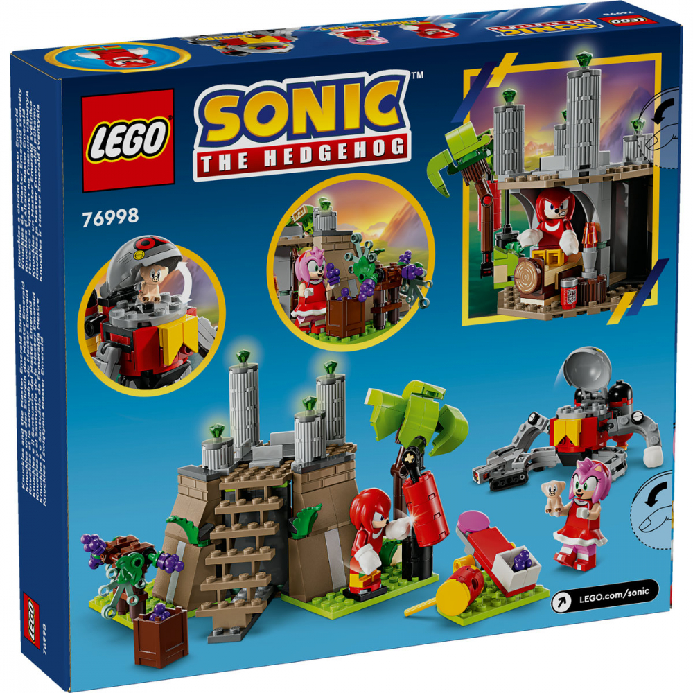 LEGO Sonic The Hedgehog: Knuckles si Altarul Master Emerald 76998, 8 ani+, 325 piese, varsta de la 8 ani la 12 ani [3]