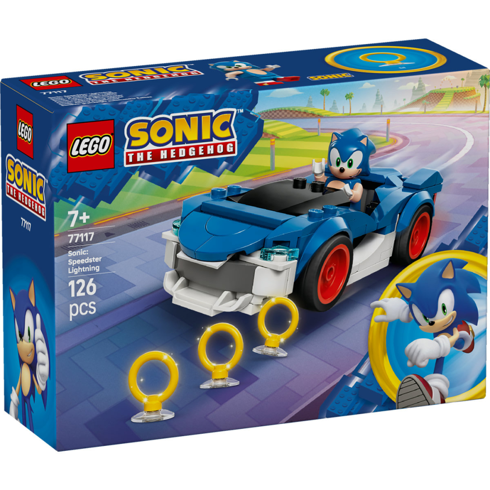  LEGO Sonic the Hedgehog  Sonic: Speedster Lightning copii cu varsta 7 + ani [2]