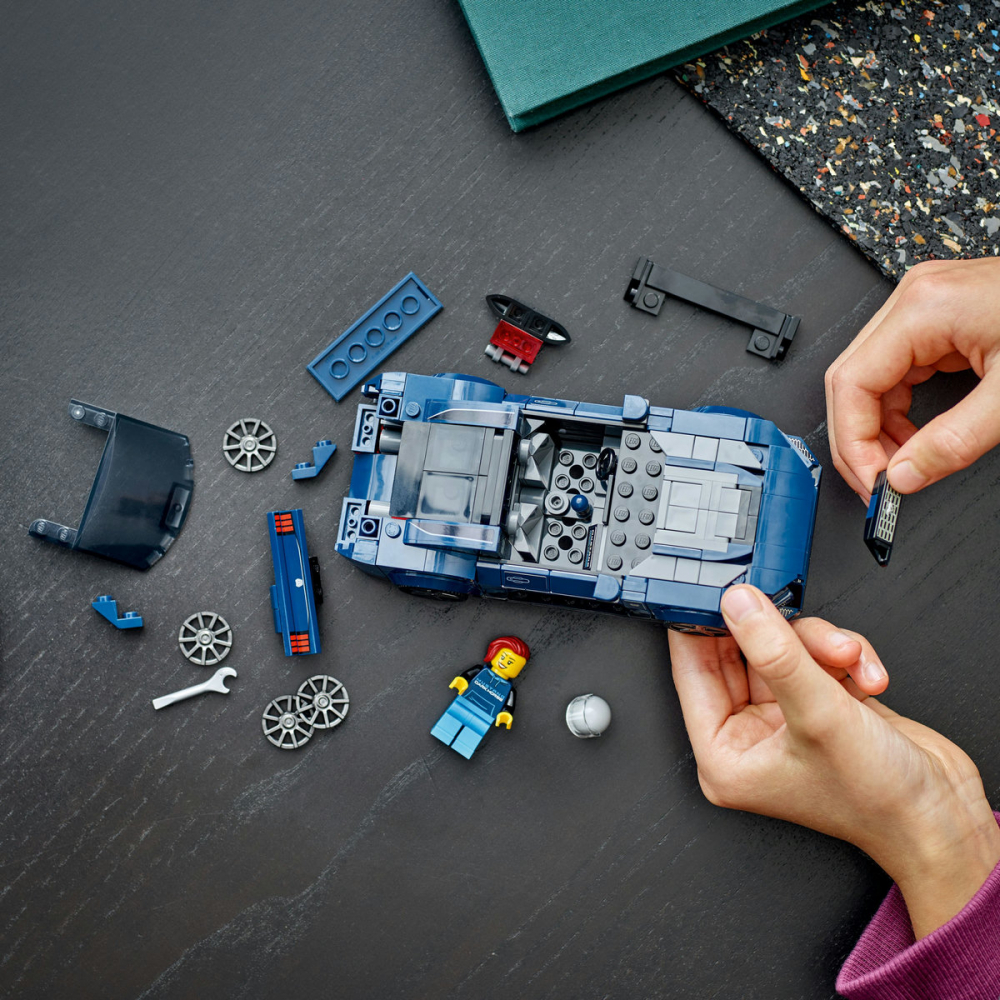 LEGO Speed Champions Ford Mustang Dark Horse, 76920, 344 piese. 9 ani+, varsta de la 9 ani la 14 ani [3]