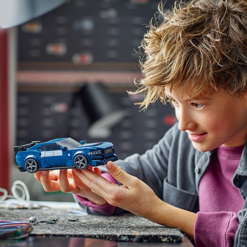 LEGO Speed Champions Ford Mustang Dark Horse, 76920, 344 piese. 9 ani+, varsta de la 9 ani la 14 ani [5]