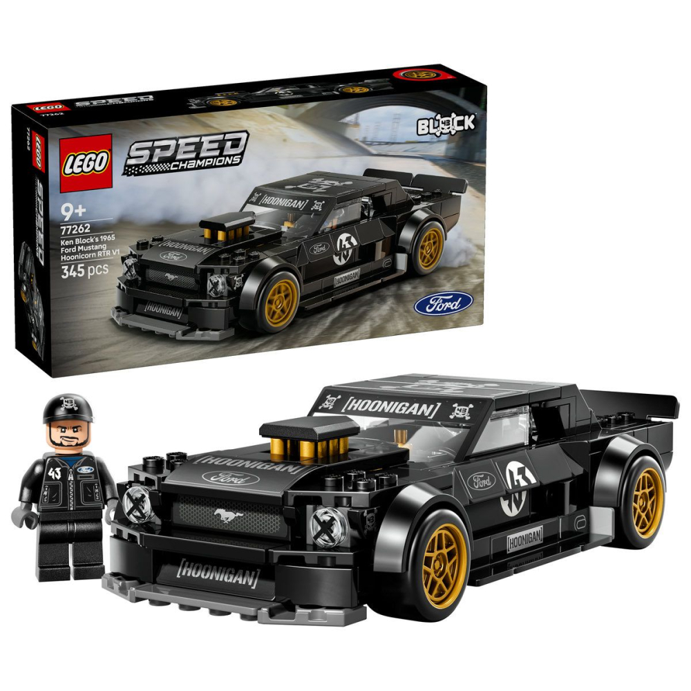 Lego speed champions ford mustang hoonicorn v1 al lui ken block 77262 varsta 9 ani -+15 ani [4]