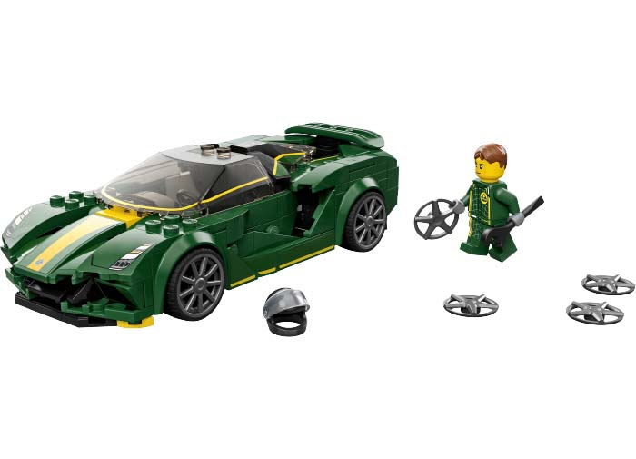 Lego speed champions Lotus Evija, varsta de la 8 ani la +15 ani [7]