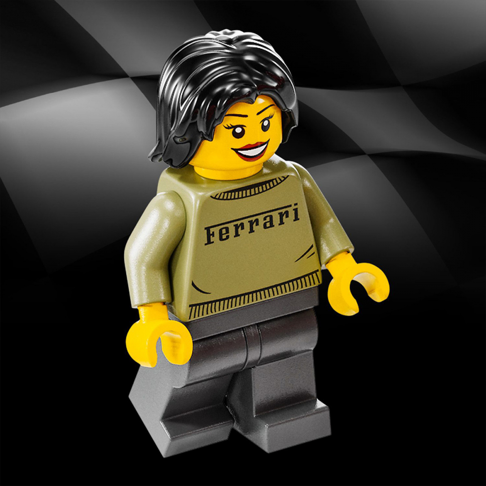 LEGO Speed Champions: Supermasina Ferrari F40 76934, 9 ani+, 318 piese, varsta de la 9 ani la +15 ani [5]