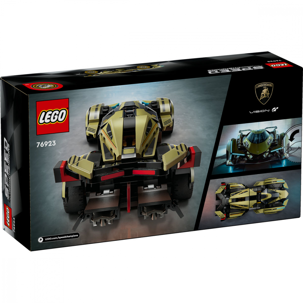 LEGO Speed Champions Supermasina Lamborghini Lambo V12 Vision GT, 76923, 230 piese, 10 ani+, varsta de la 10 ani la +15 ani [10]