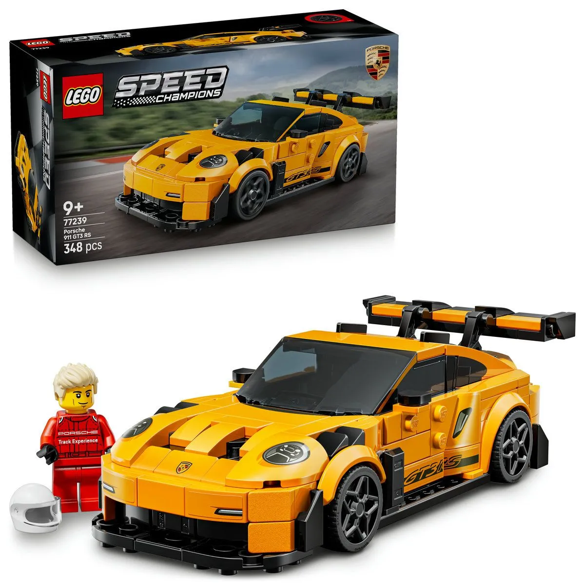 Lego speed champions supermasina porsche 911 gt3 rs 77239, copii varsta 9 ani pana la +15 ani [9]
