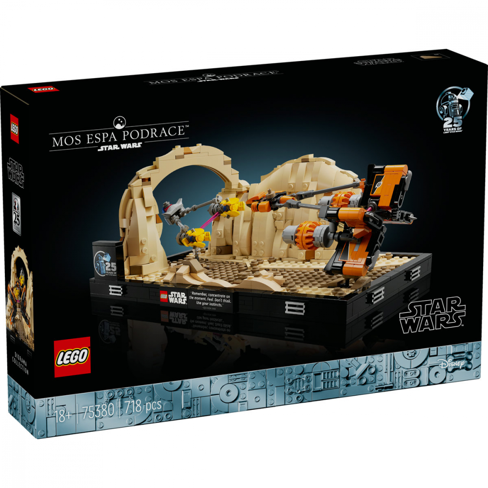 LEGO Star Wars: Diorama Cursa din Mos Espa 75380, 18 ani+, 718 piese, varsta de la 14 ani la +15 ani [2]