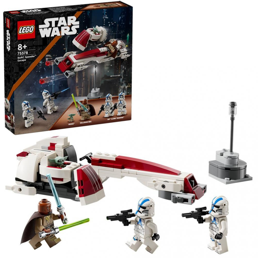 Lego star wars evadare pe motocicleta de viteza barc 75378, varsta de la 8 ani la +15 ani [6]