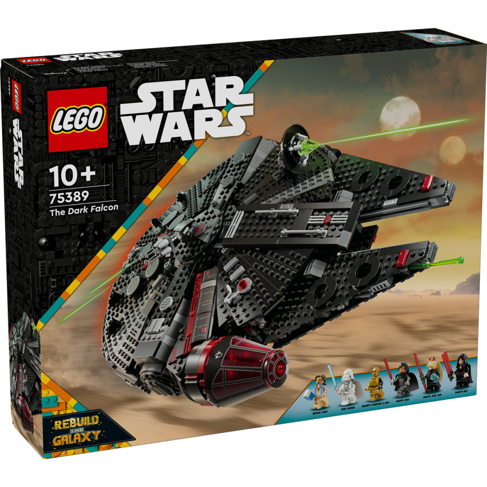 LEGO Star Wars: Falcon intunecat 75389, 10 ani+, 1578 piese, varsta de la 10 ani la +15 ani [10]