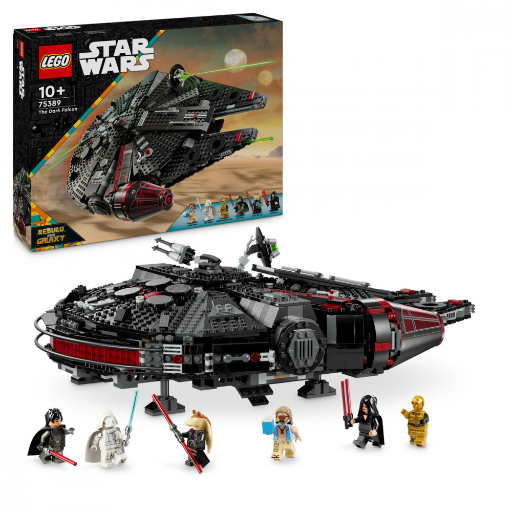 LEGO Star Wars: Falcon intunecat 75389, 10 ani+, 1578 piese, varsta de la 10 ani la +15 ani [1]