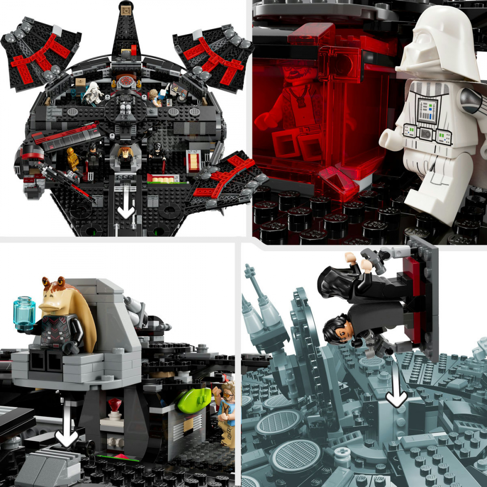 LEGO Star Wars: Falcon intunecat 75389, 10 ani+, 1578 piese, varsta de la 10 ani la +15 ani [5]