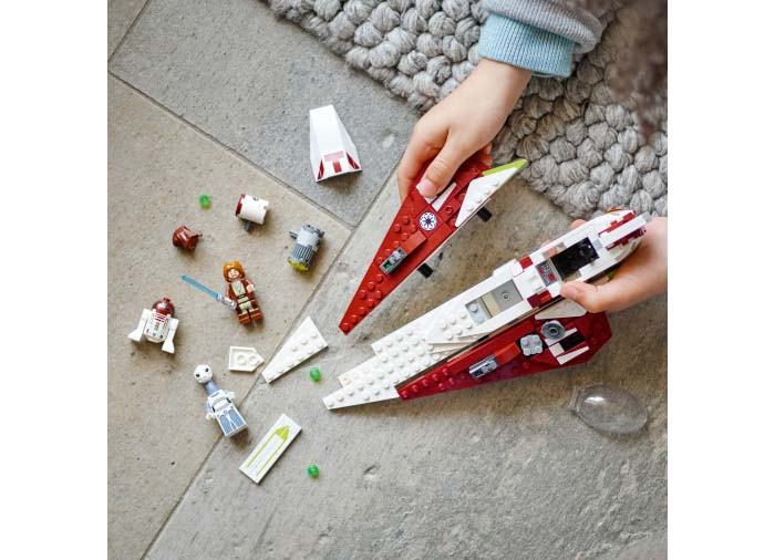 Lego star wars Jedi Starfighter-ul lui Obi-Wan Kenobi, varsta de la 7 ani la 11 ani [6]