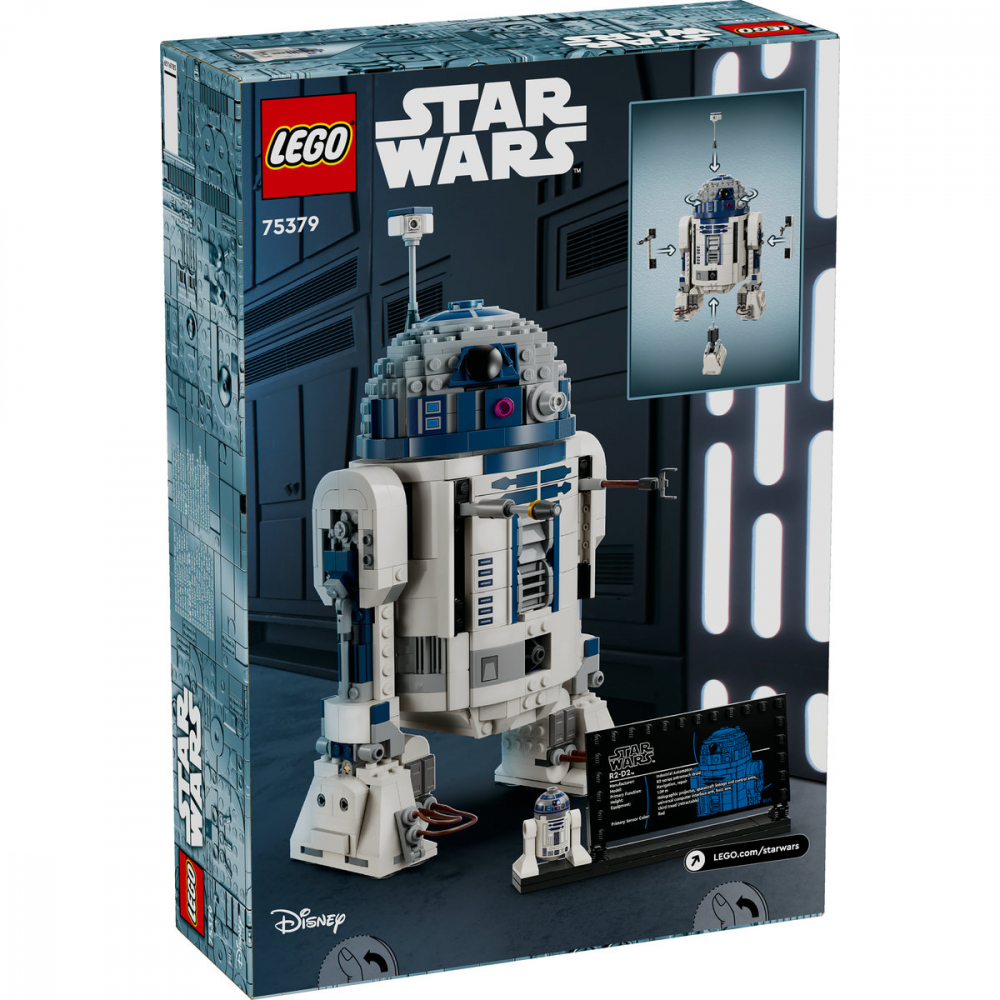 LEGO Star Wars: R2-D2, 75379, 10 ani+, 1050 piese, varsta de la 10 ani la 13 ani [10]