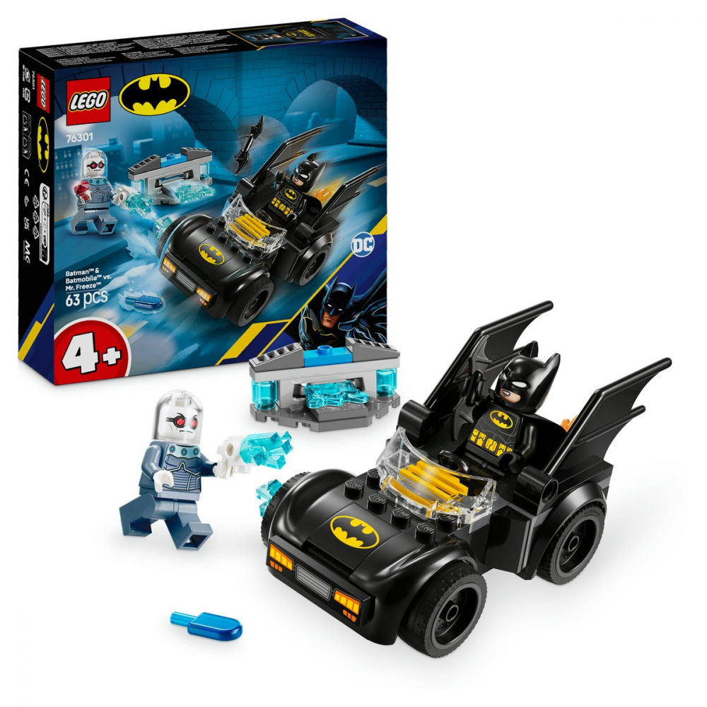 Lego super heroes batman si batmobile vs. mr. freeze 76301, varsta de la 4 ani la 6 ani [9]