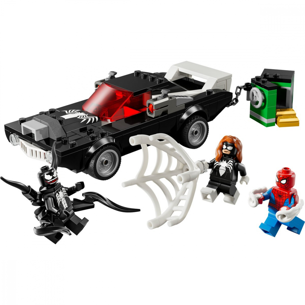 Lego super heroes omul paianjen vs. masina fortoasa a lui venom 76309, varsta de la 7 ani la 9 ani [2]