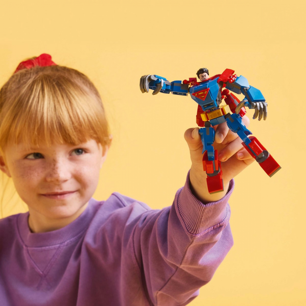 Lego super heroes robotul lui superman vs lex luthor 76302, varsta de la 6 ani la 8 ani [3]