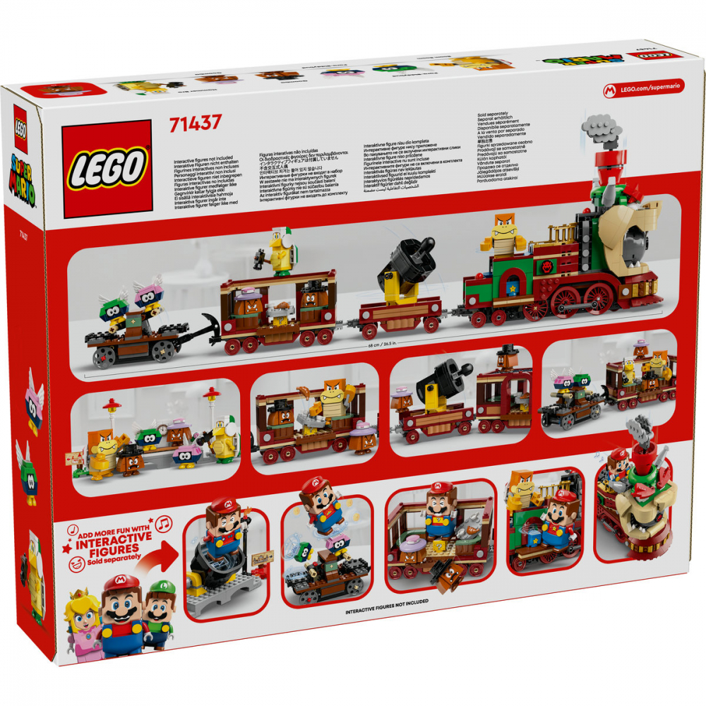 LEGO Super Mario: Expresul Bowser 71437, 9 ani+, 1392 piese, varsta de la 9 ani la +15 ani [6]
