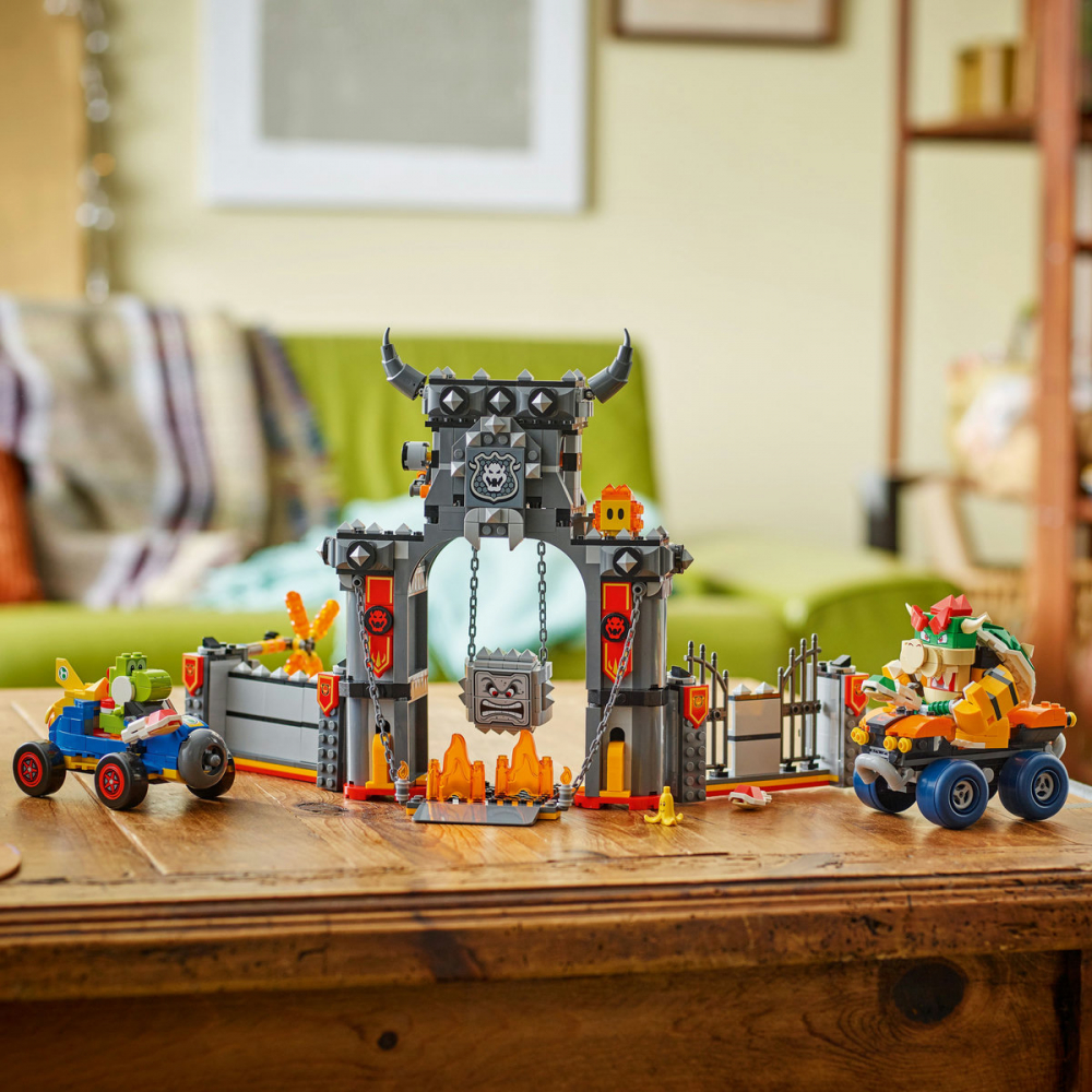  LEGO Super Mario Mario Kart – Castelul lui Bowser pentru copii cu varsta de 9 + ani [7]