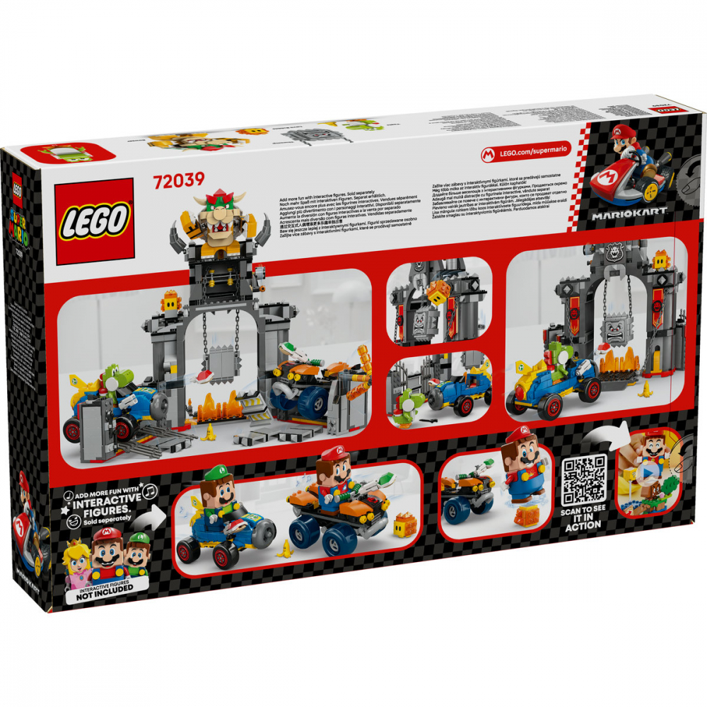  LEGO Super Mario Mario Kart – Castelul lui Bowser pentru copii cu varsta de 9 + ani [4]