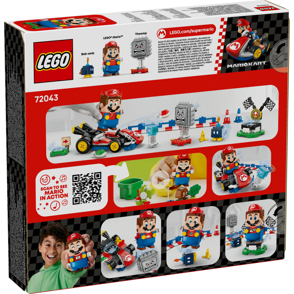  LEGO Super Mario Mario Kart – LEGO Mario interactiv si Standard Kart pentru copii cu varsta de 7 + ani [3]