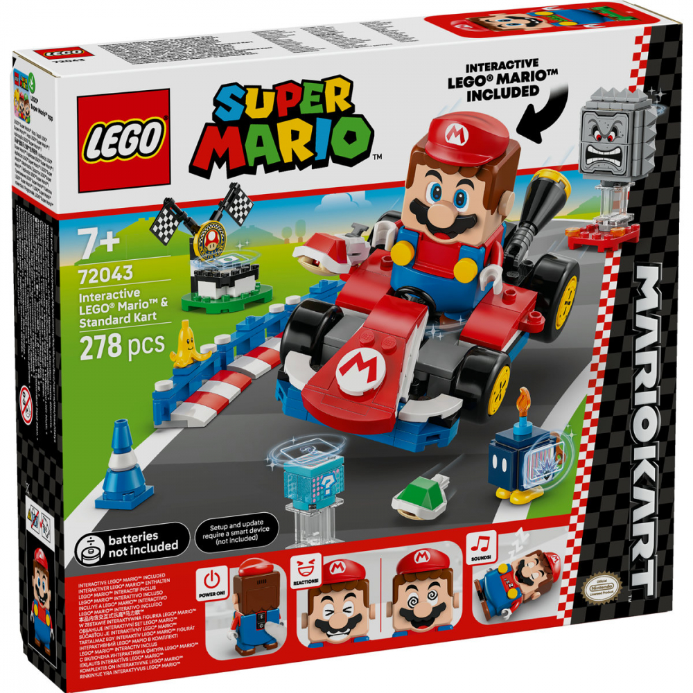  LEGO Super Mario Mario Kart – LEGO Mario interactiv si Standard Kart pentru copii cu varsta de 7 + ani [2]