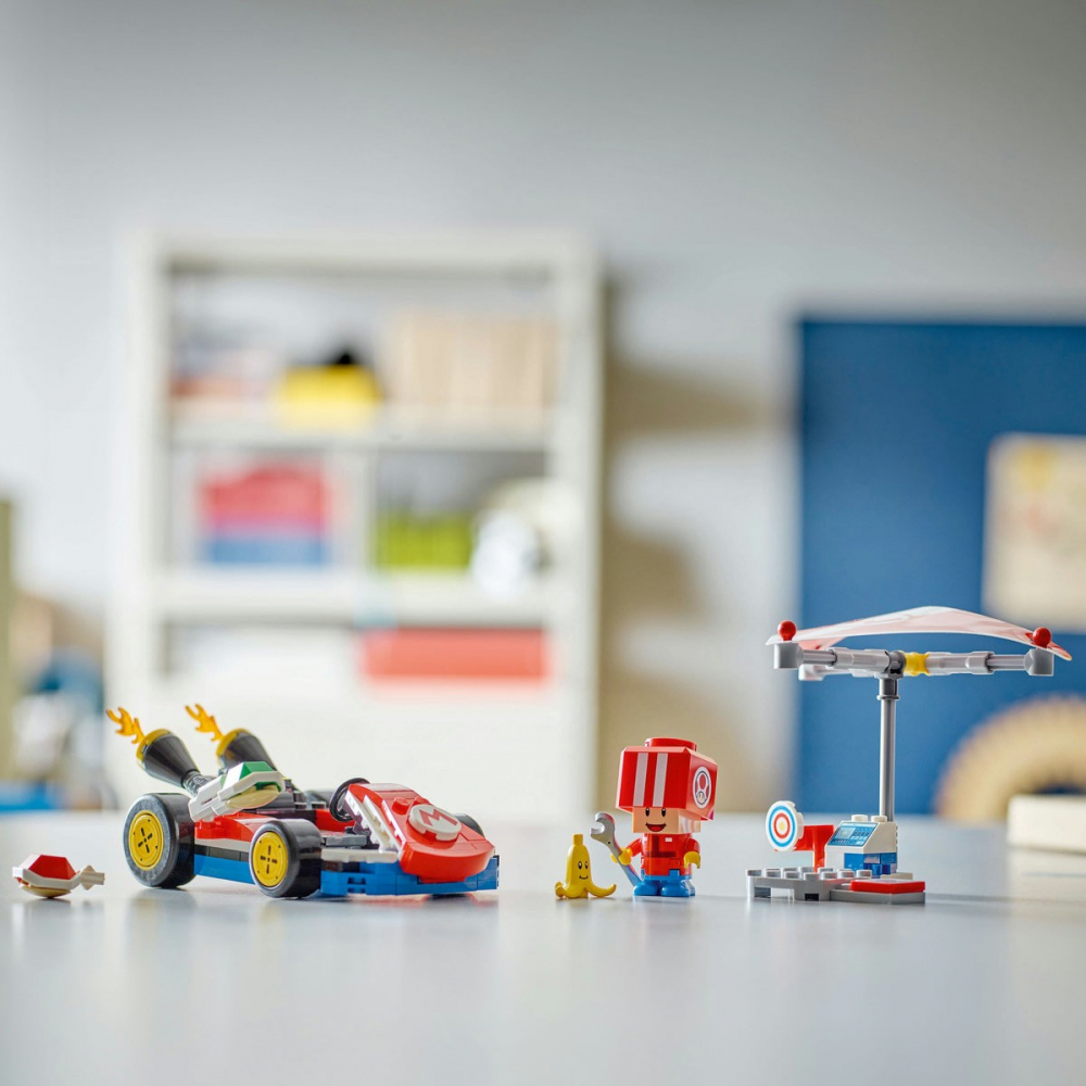 LEGO Super Mario: Mario Kart Standard Kart 72032, 7 ani+, 174 piese, varsta de la 7 ani la 9 ani [6]