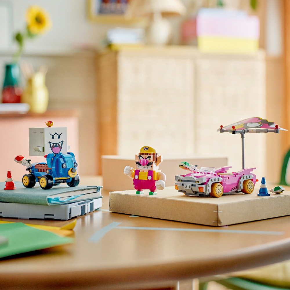  LEGO Super Mario Mario Kart – Wario si King Boo pentru copii cu varsta de 8 + ani [6]