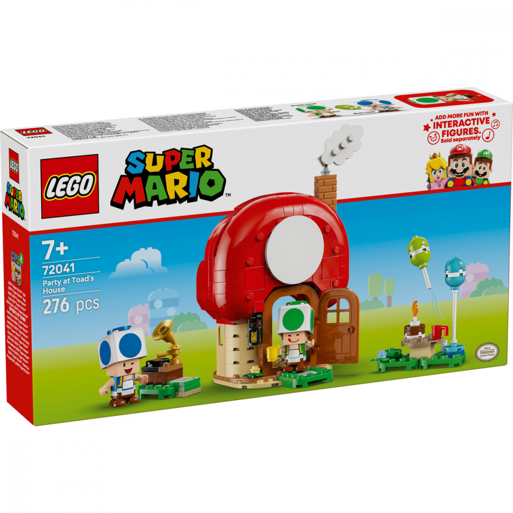  LEGO Super Mario Petrecere acasa la Toad pentru copii cu varsta de 7 + ani [2]