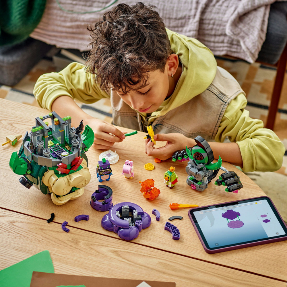  LEGO Super Mario Prince Florian si Castle Bowser pentru copii cu varsta de 9 + ani [4]
