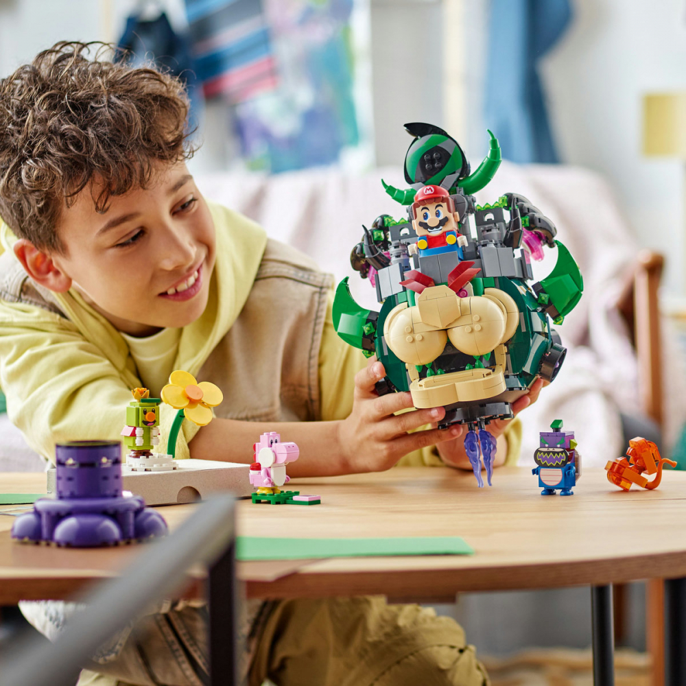  LEGO Super Mario Prince Florian si Castle Bowser pentru copii cu varsta de 9 + ani [5]