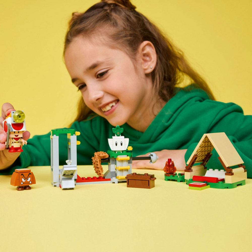  LEGO Super Mario Tabara lui Captain Toad pentru copii cu varsta de 6 + ani [5]