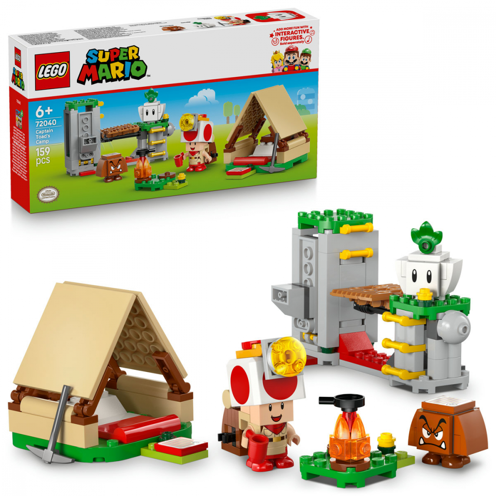  LEGO Super Mario Tabara lui Captain Toad pentru copii cu varsta de 6 + ani [1]