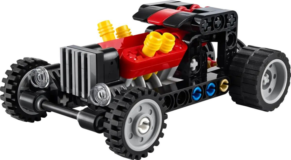 Lego technic masina hot rod 30735 copii varsta 7 ani - 11 ani [2]